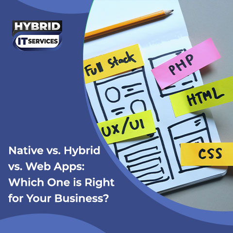 administrator/Native vs. Hybrid vs. Web Apps: Which One is Right for Your Business